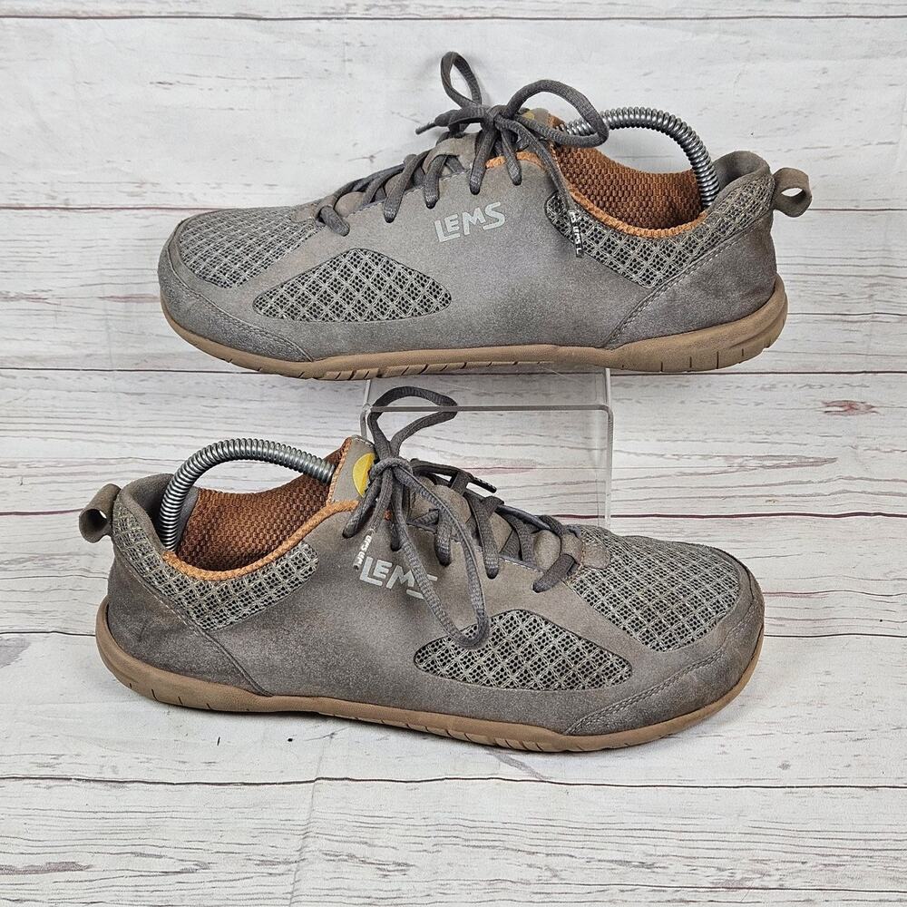 Lems Primal 2 Men's 9 Women's 10.5 Slate Gray Barefoot Minimalist Walking Shoes